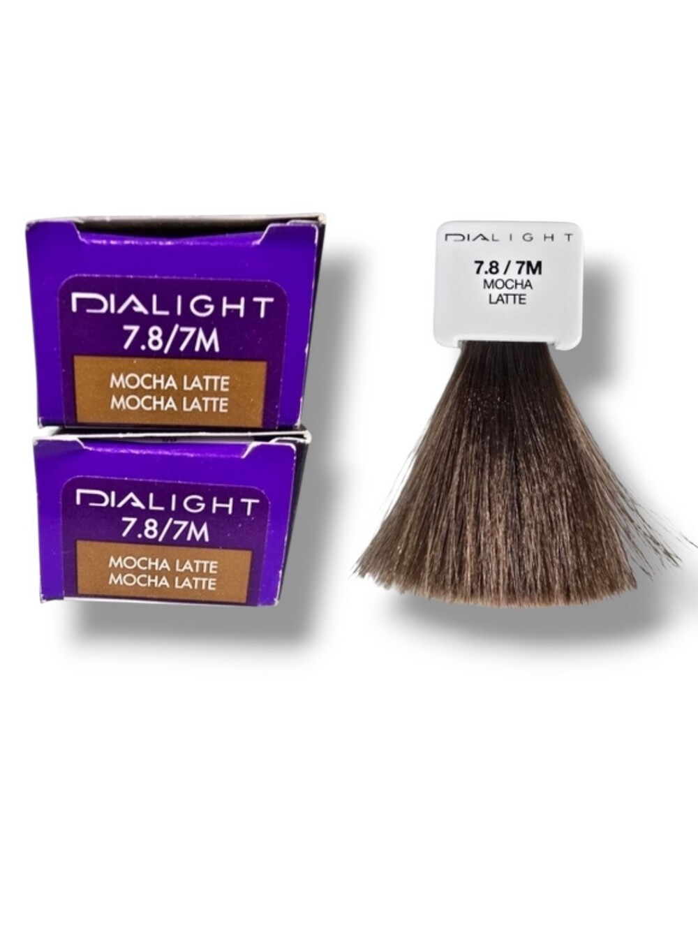 L'Oreal Professionnel DIALight 2 Tubes Ammonia-Free 7.8/7M Mocha Latte